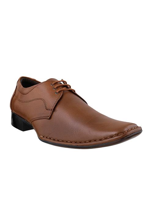 tan leather derby - 10601971 - Very Small Image - 1