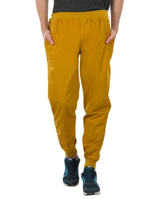 yellow cotton jogger - 10603420 - Very Small Image - 1