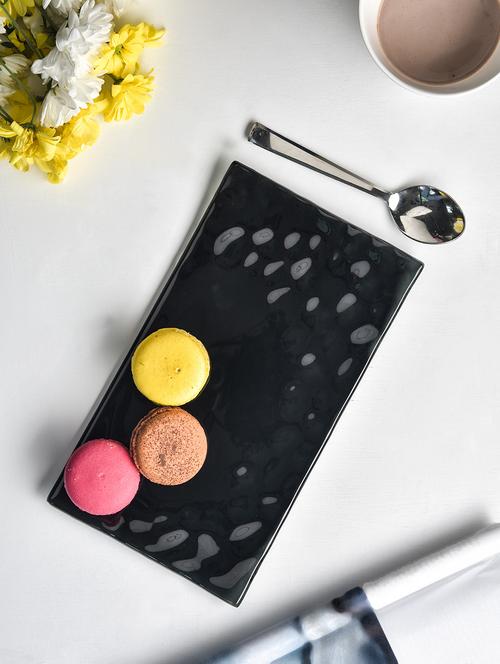 black glass kamen tray  - 1060419 - Very Small Image - 1