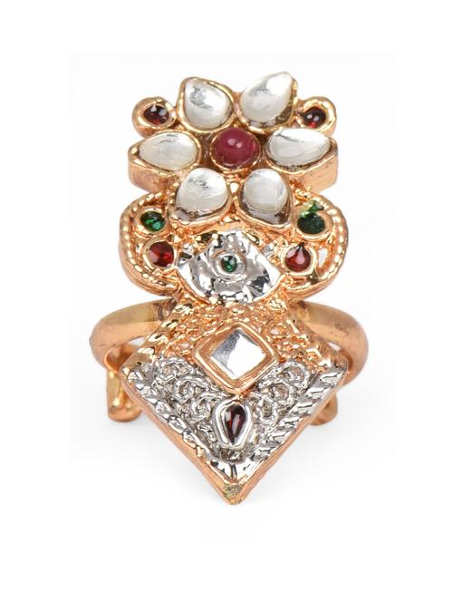 gold metal alloy ring - 1060600 - Very Small Image - 1