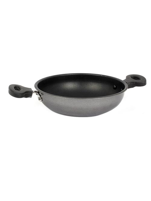 induction base non stick kadai grey - 10606077 - Very Small Image - 1