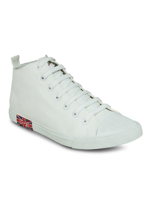 white canvas sneakers - 10606504 - Very Small Image - 1