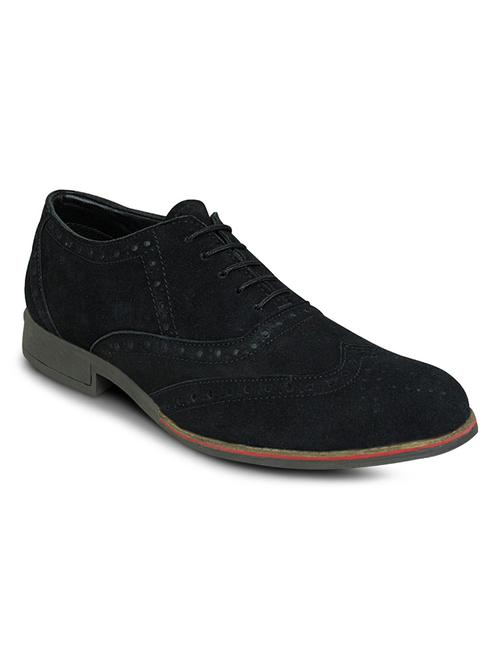black suede formal shoes - 10606540 - Very Small Image - 1