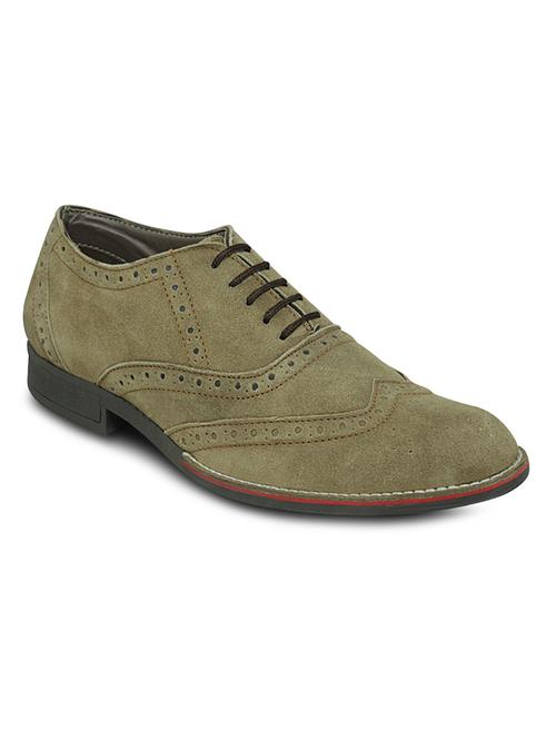 tan suede formal shoes - 10606543 - Very Small Image - 1