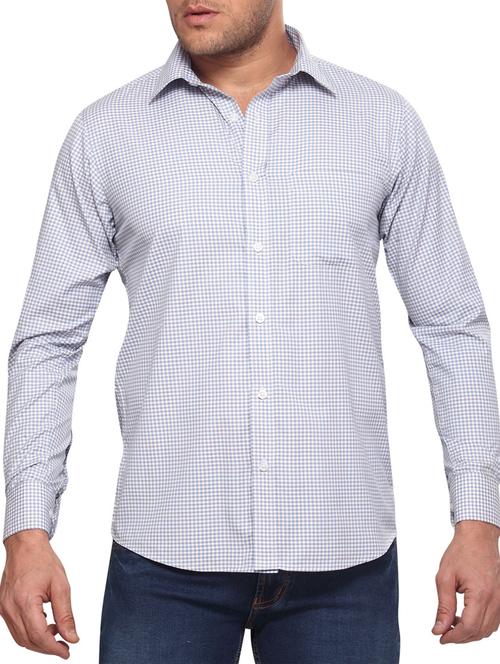 white cotton casual shirt - 10606881 - Very Small Image - 1