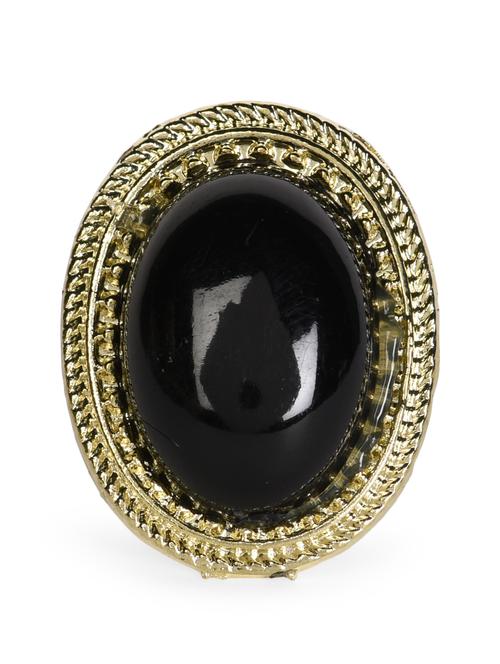 black stone oval ring - 1061235 - Very Small Image - 1