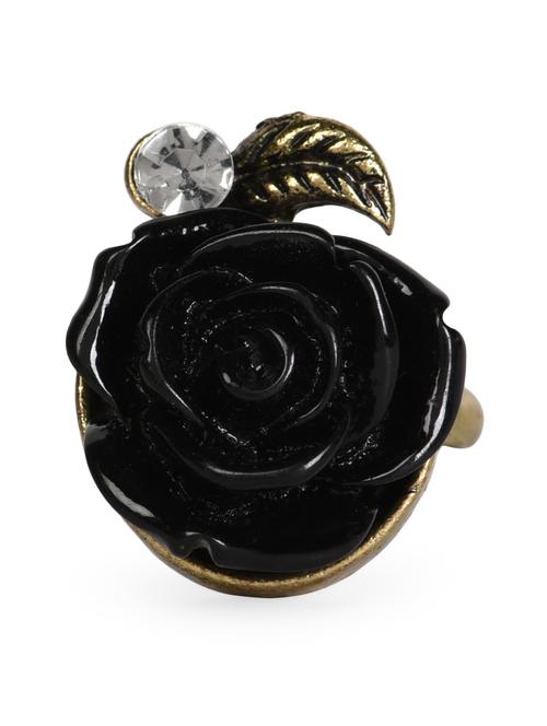 black acrylic rose ring - 1061236 - Very Small Image - 1