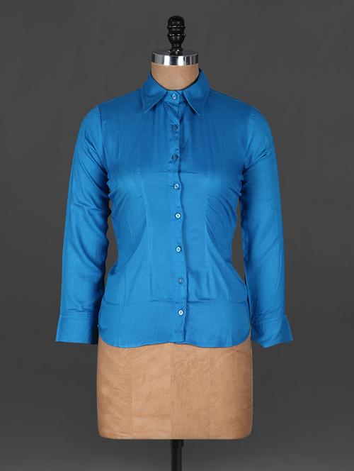 rayon full sleeve shirt - 1061422 - Very Small Image - 1