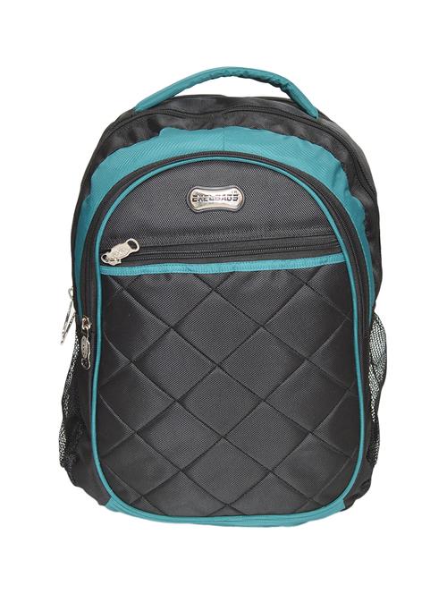 blue,black polyester backpack - 10619255 - Very Small Image - 1
