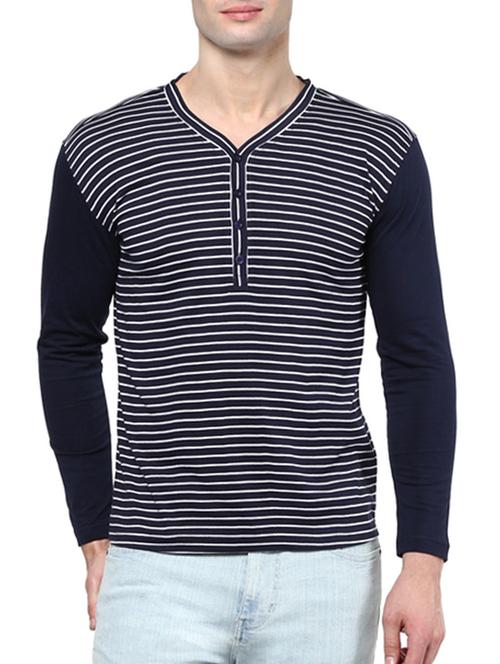 blue cotton tshirt - 10619551 - Very Small Image - 1