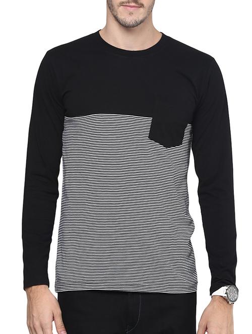 black cotton tshirt - 10619575 - Very Small Image - 1