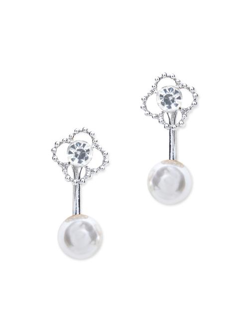 silver metal alloy earring - 10621695 - Very Small Image - 1