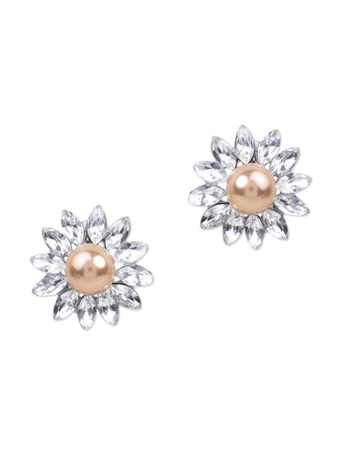 pink metal earring - 10621748 - Very Small Image - 1