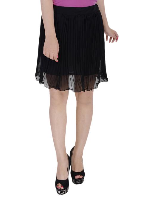 black chiffon skirts - 10622757 - Very Small Image - 1