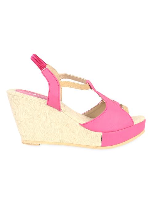 pink open toe wedges - 1062970 - Very Small Image - 1