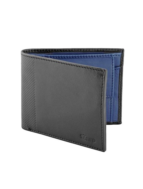 black, blue leather wallet - 10638062 - Very Small Image - 1