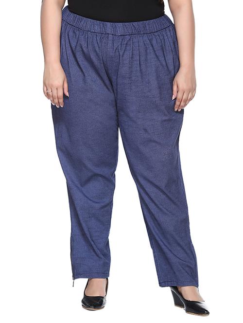 blue cotton jeggings - 10642549 - Very Small Image - 1