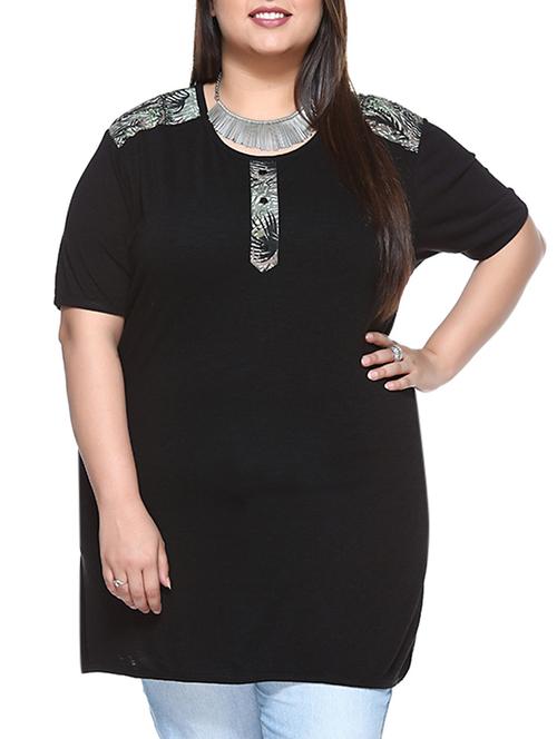 black cotton tshirt - 10642583 - Very Small Image - 1