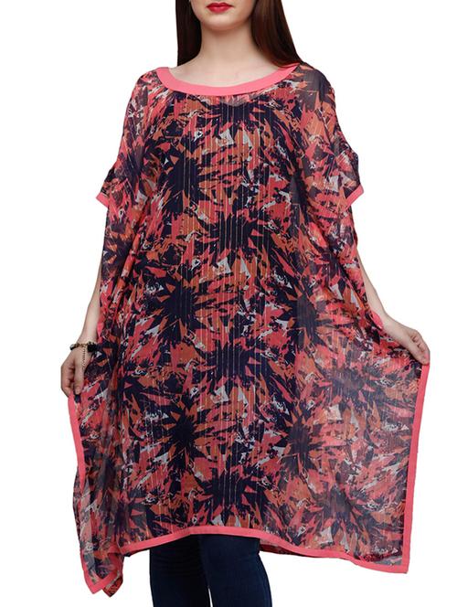 pink printed kurta - 10648161 - Very Small Image - 1