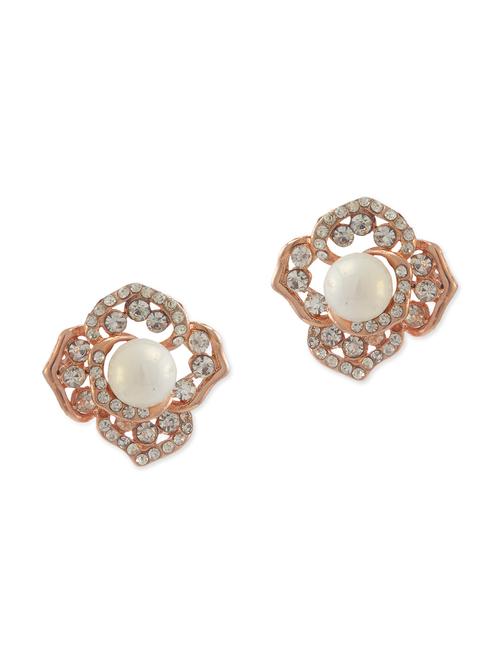 white metal alloy earring - 10649477 - Very Small Image - 1
