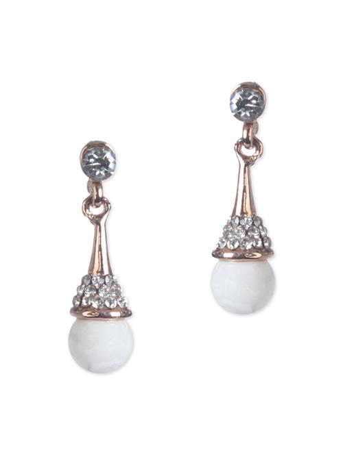 white metal alloy earring - 10649513 - Very Small Image - 1