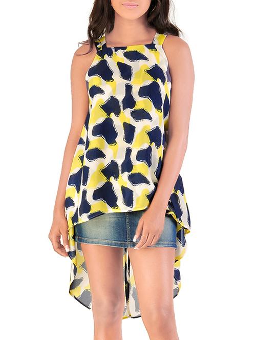 back slit asymmetric top - 10651824 - Very Small Image - 1