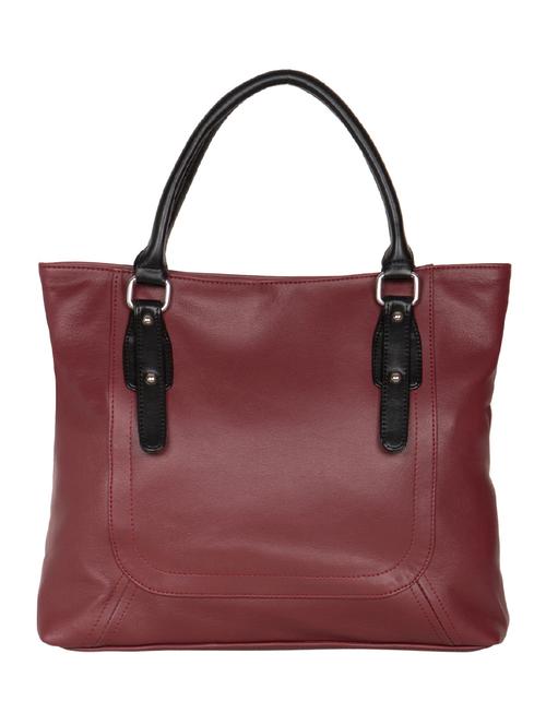 red leatherette (pu handbag - 10654282 - Very Small Image - 1