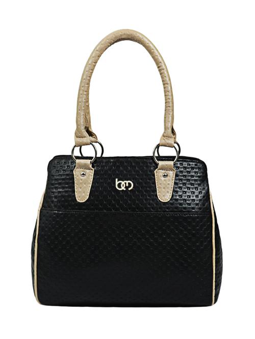 black leatherette tote - 10655333 - Very Small Image - 1