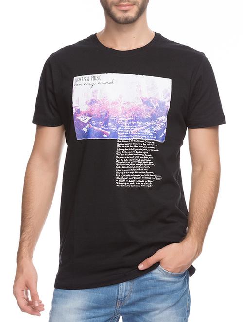 black cotton tshirt - 10658926 - Very Small Image - 1