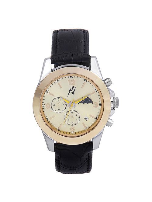 yepme men's chronograph watch - golden/black - 10671706 - Very Small Image - 1