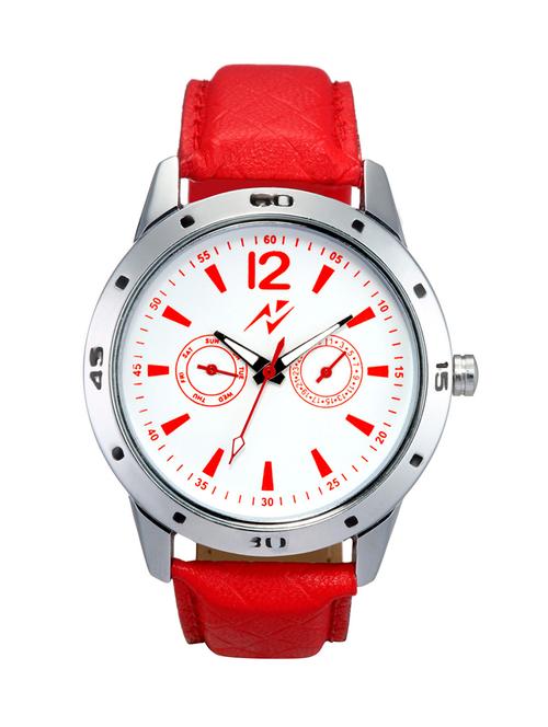 yepme men's multifunctional watch - white/red - 10672373 - Very Small Image - 1