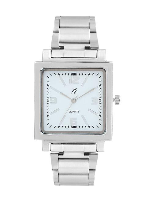 yepme men's chain watch - white/silver - 10672492 - Very Small Image - 1