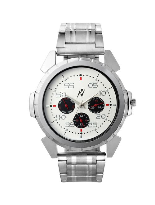 yepme men's multifunctional watch - white/silver - 10672687 - Very Small Image - 1