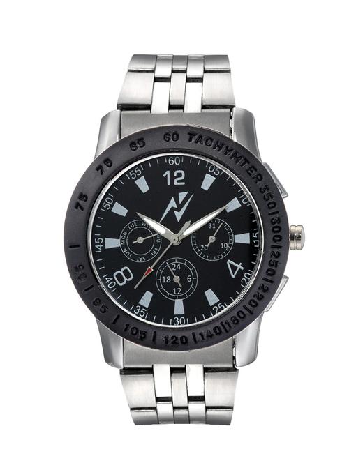 yepme men's multifunctional watch - black/silver - 10672697 - Very Small Image - 1
