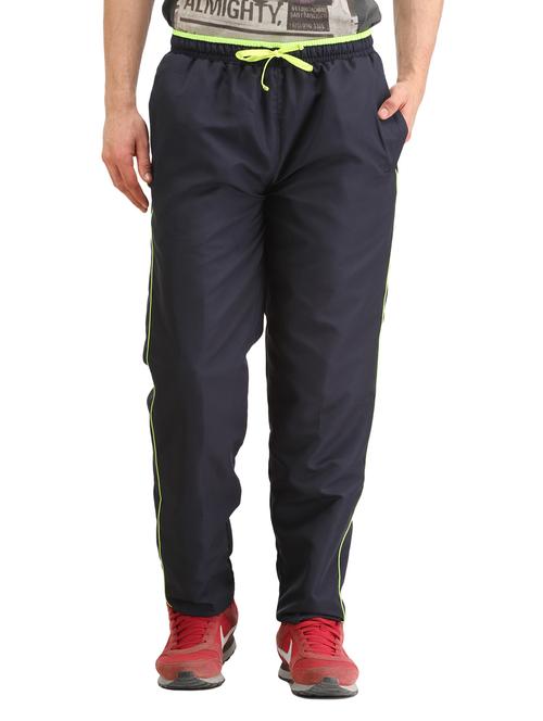 blue polyester track pant - 10674246 - Very Small Image - 1
