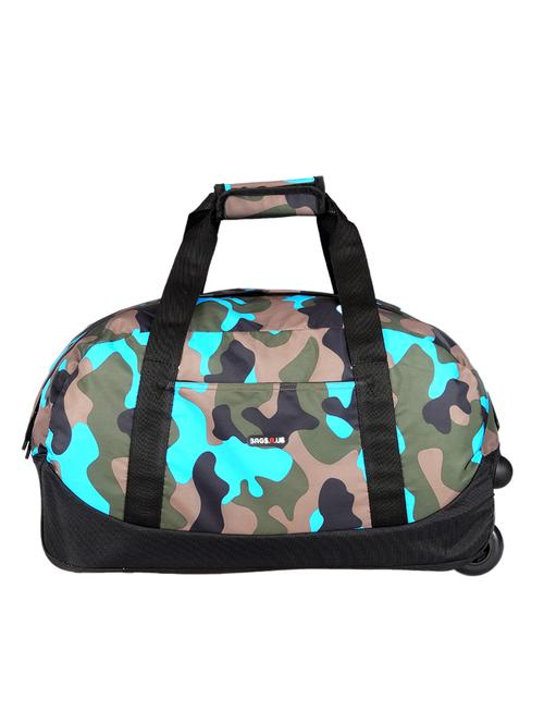 blue polyester dufflebag - 10679918 - Very Small Image - 1