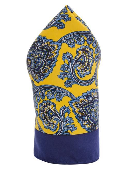 multi colored polyester pocket square - 10682862 - Very Small Image - 1