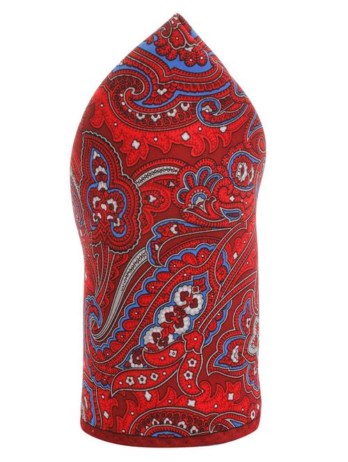 multi colored polyester pocket square - 10682863 - Very Small Image - 1