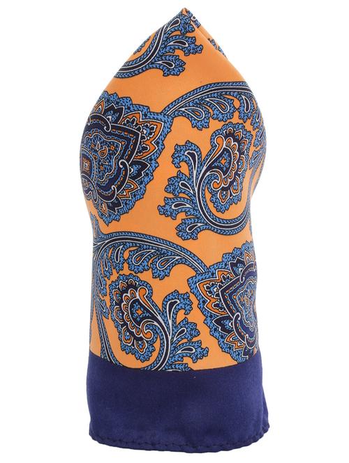 multi colored polyester pocket square - 10682867 - Very Small Image - 1