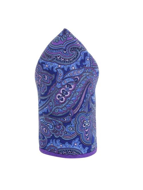 multi colored polyester pocket square - 10682882 - Very Small Image - 1