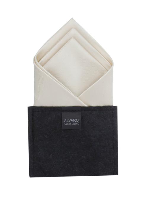 off white polyester pocket square - 10682933 - Very Small Image - 1