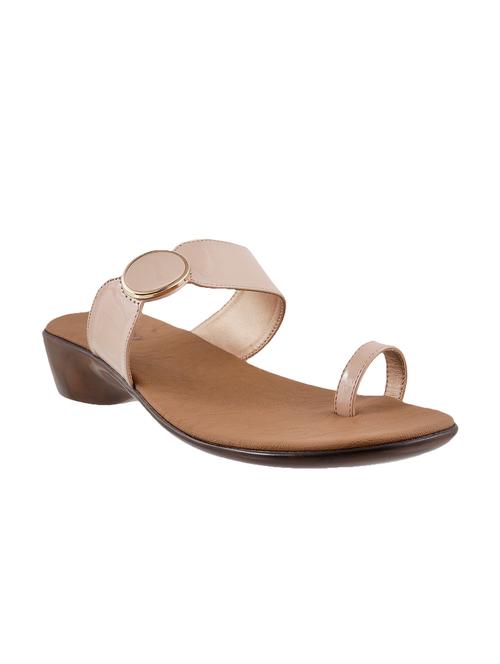 pink leatherette sandal - 10683472 - Very Small Image - 1