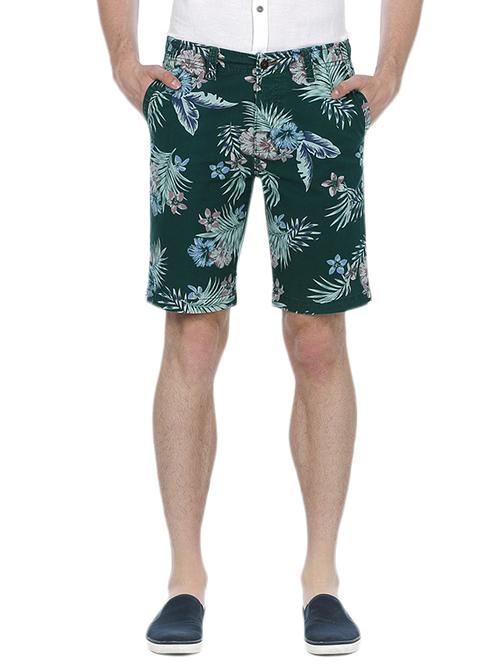 green cotton shorts - 10689356 - Very Small Image - 1