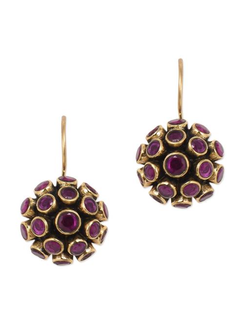 embellished ball shaped earrings - 1069315 - Very Small Image - 1