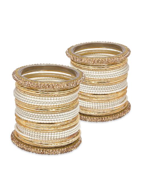 cream metal alloy bangle - 10696261 - Very Small Image - 1