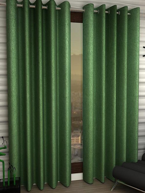 k dã©cor set of 2 beautiful polyester windows curtains - 10696857 - Very Small Image - 1