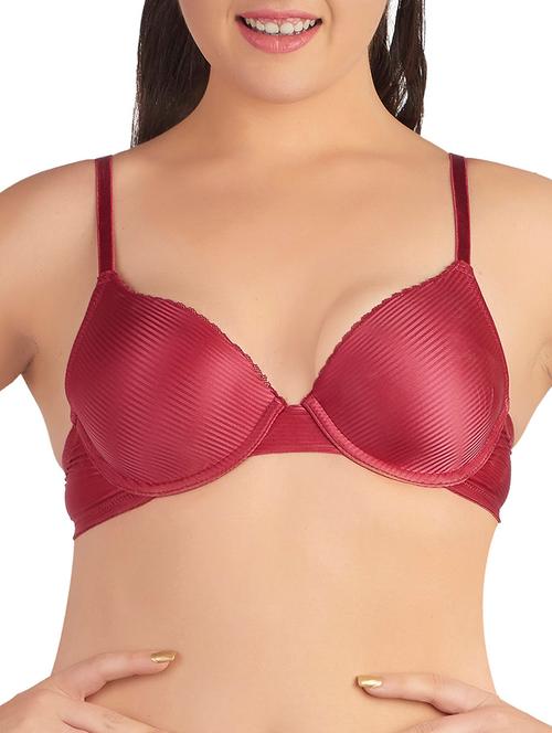 red polyester bra - 10698993 - Very Small Image - 1