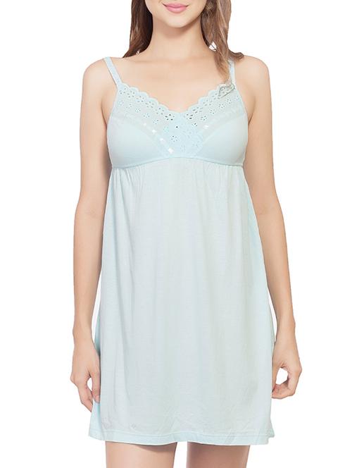 aqua cotton blend sleepshirts & nighty - 10699146 - Very Small Image - 1