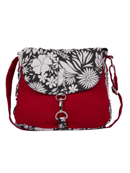 multi coloured printed sling bag - 10701169 - Very Small Image - 1