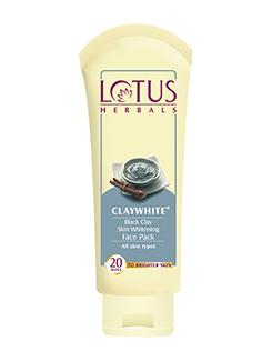 lotus herbals claywhite???  black clay skin whitening face pack 60g - 10707008 - Very Small Image - 1